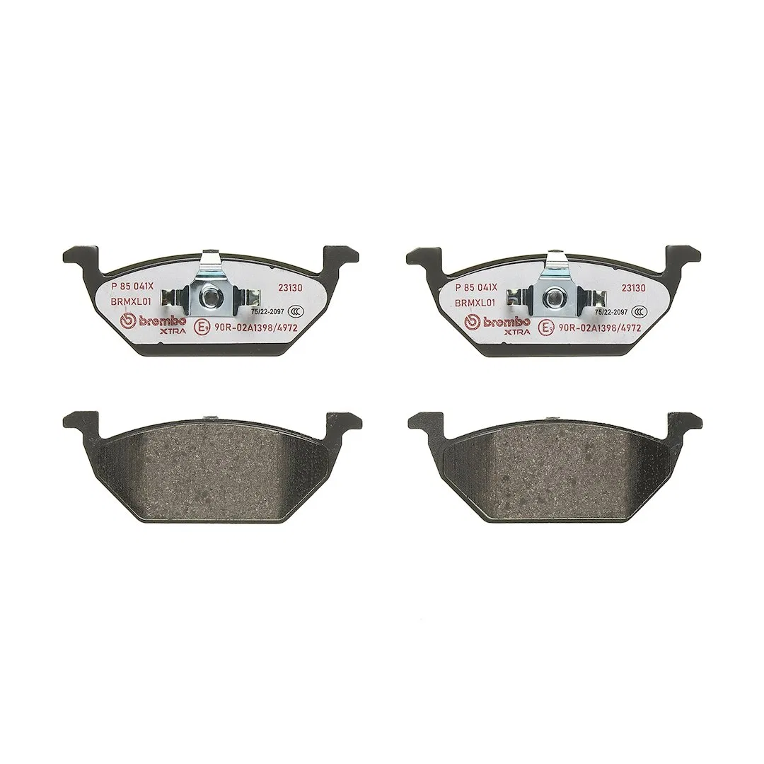 P85041X – BREMBO Brake Pad, FMSI Number D768-7635/ D768-7860 Low-Metallic Set Of 4